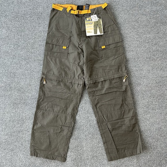 Otb Other - OTB Pant Men‎ 34x32  Convertible Baggy Skater Cargo Rave Parachute Y2K VTG P16